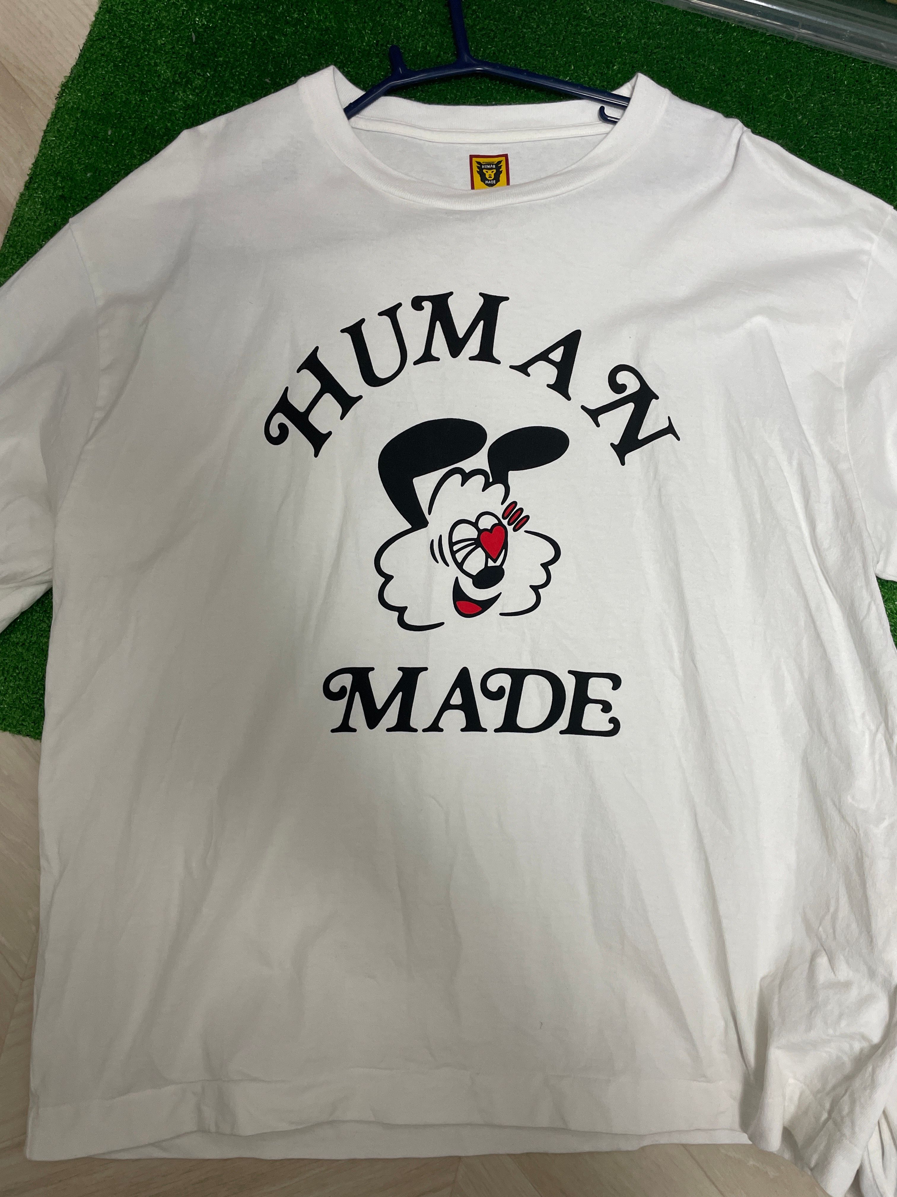 HUMAN MADE GDC Valentine's Day L/S T-Shirt "White" / VERDY