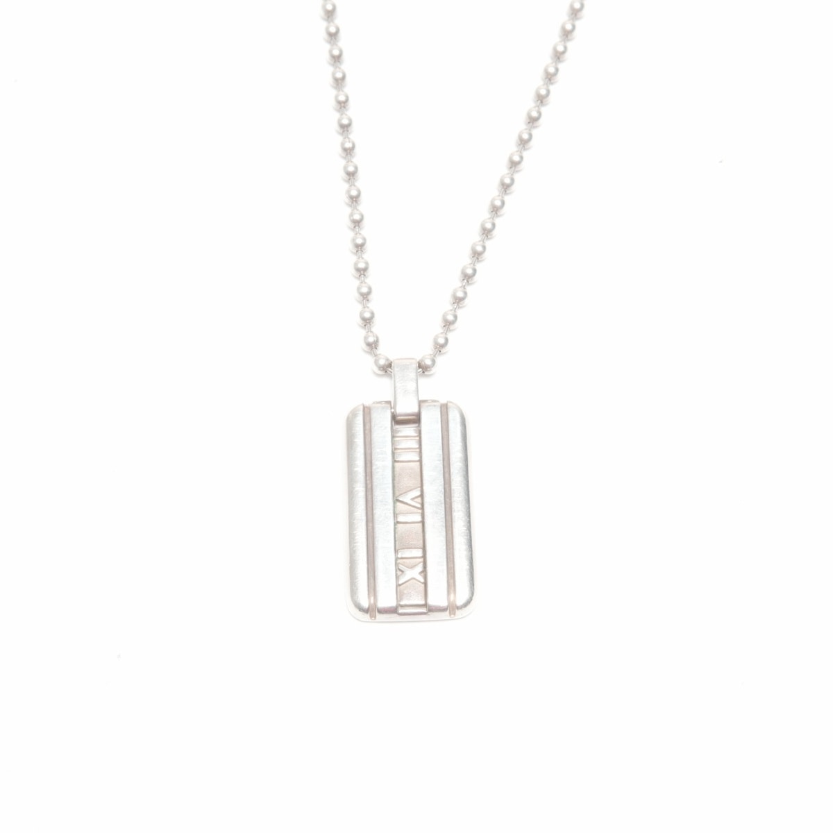 ティファニー TIFFANY&Co. アトラス バープレート 925 ネックレス【中古】