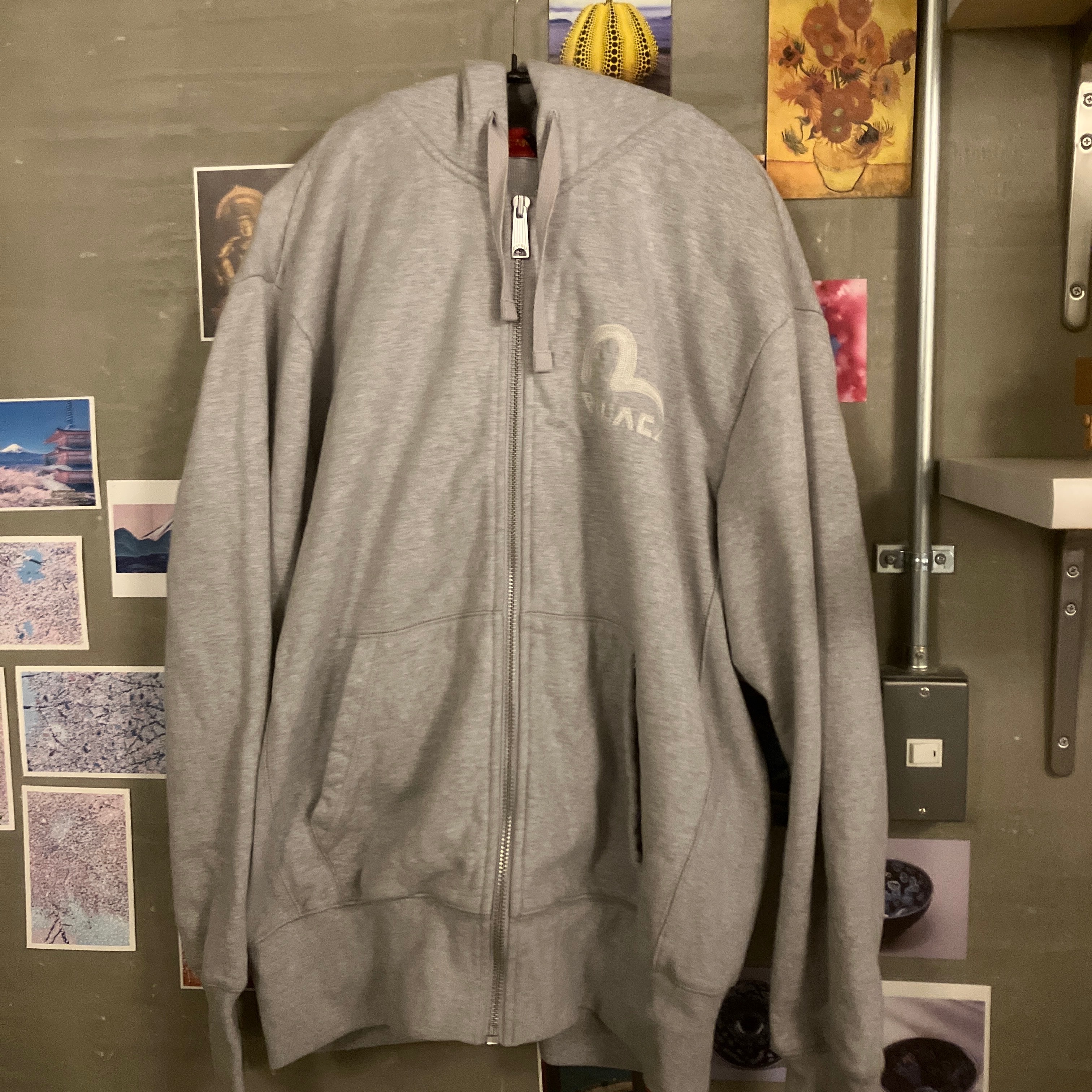 PALACE Evisu Hoodie "Grey"