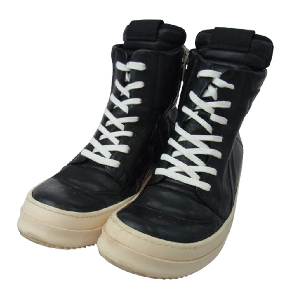 Rick Owens リックオウエンス スニーカー GEO BASKET ジオバスケット 初期 スニーカー ブラック系 45【中古】