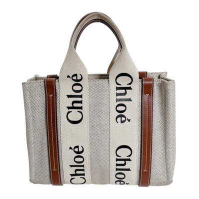 クロエ Chloe Woody ウッディスモール ハンドバッグ