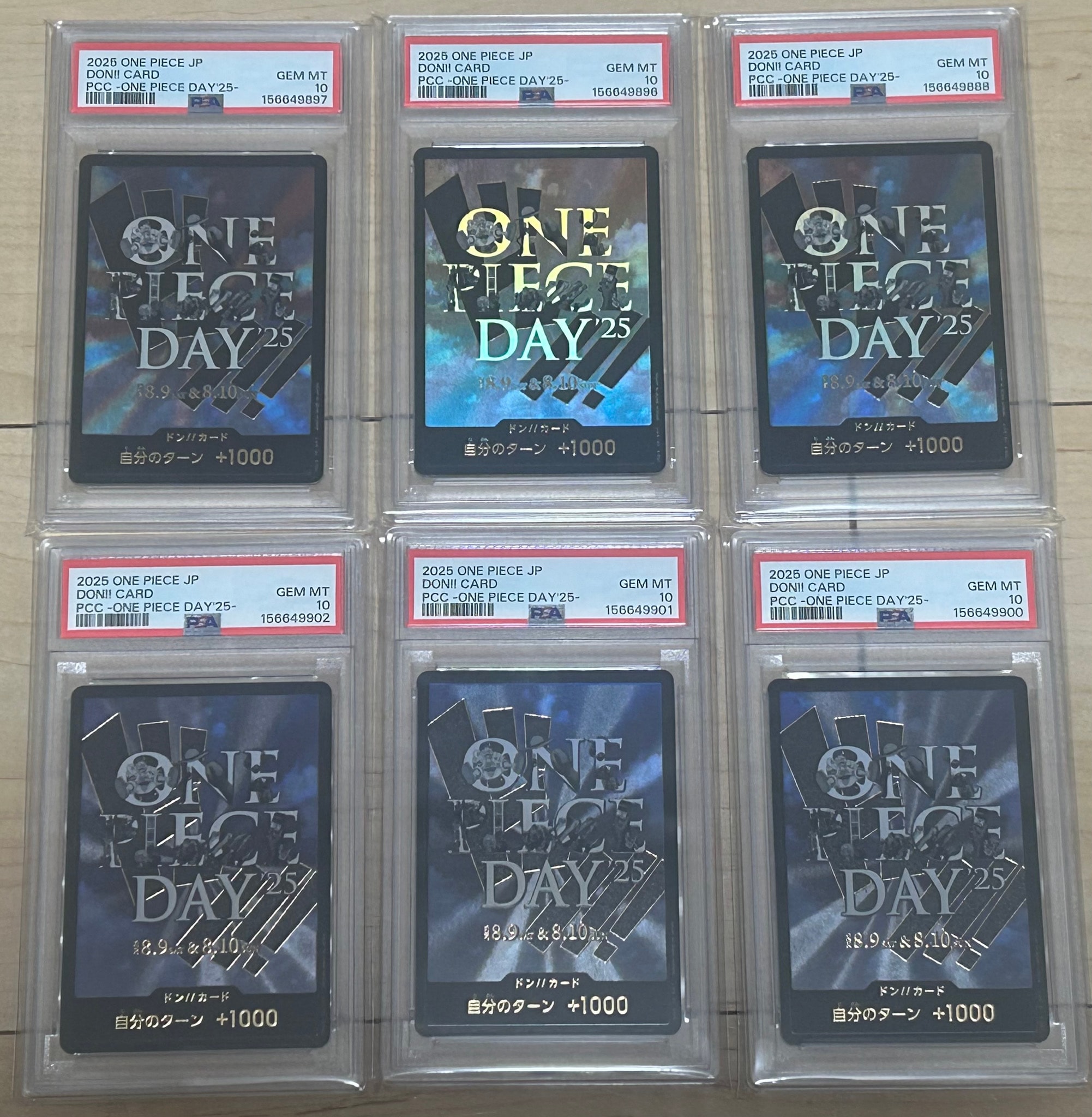 PSA10】ドン!!カード : ONE PIECE DAY'25 (プレミアムカード