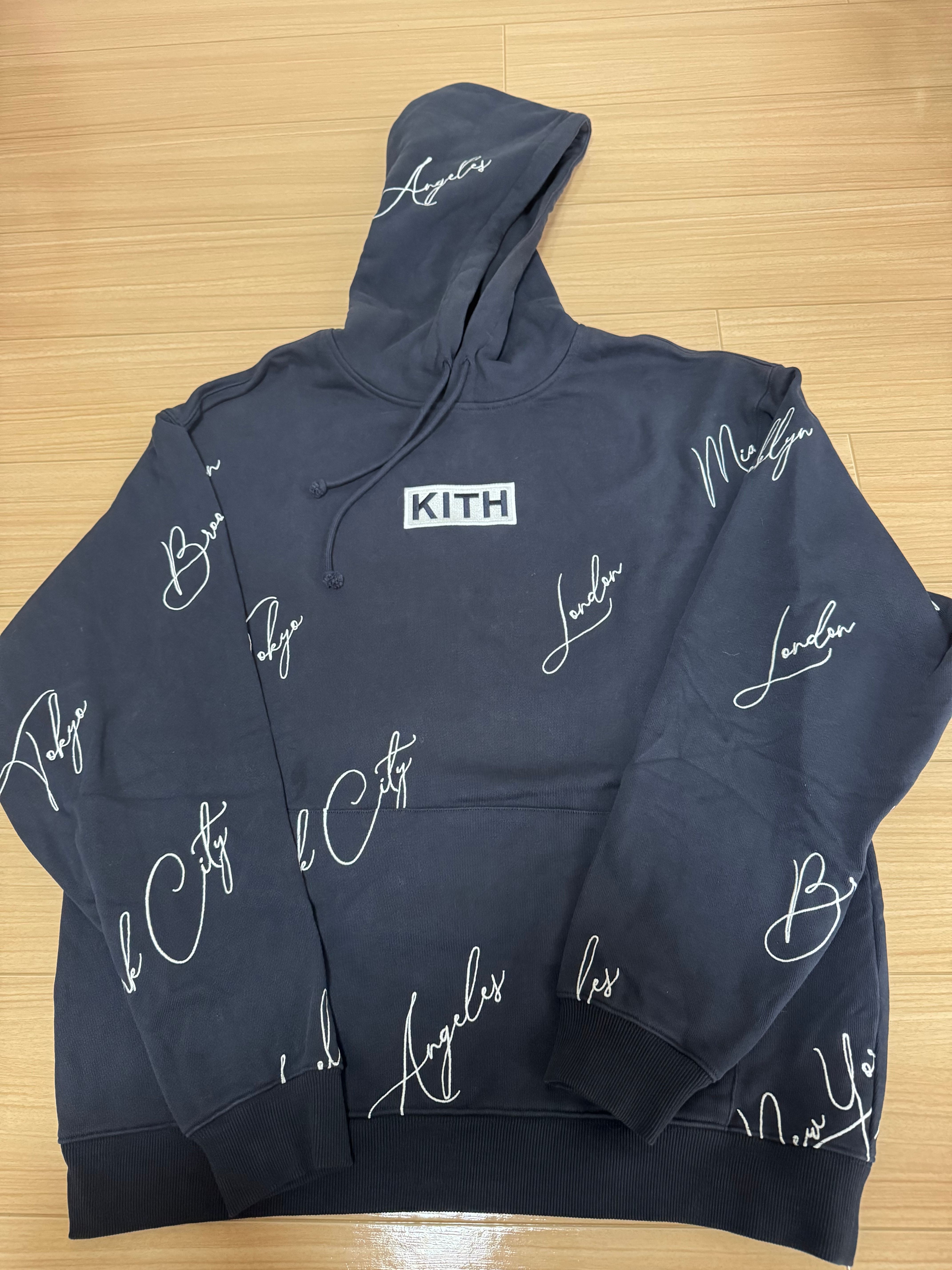 Kith City Script Hoodie "Nocturnal"