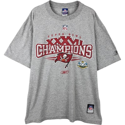 古着 00年代 リーボック Reebok NFL TAMPA BAY BUCCANEERS タンパベイバッカニアーズ スポーツプリントTシャツ メンズL相当/eaa649450