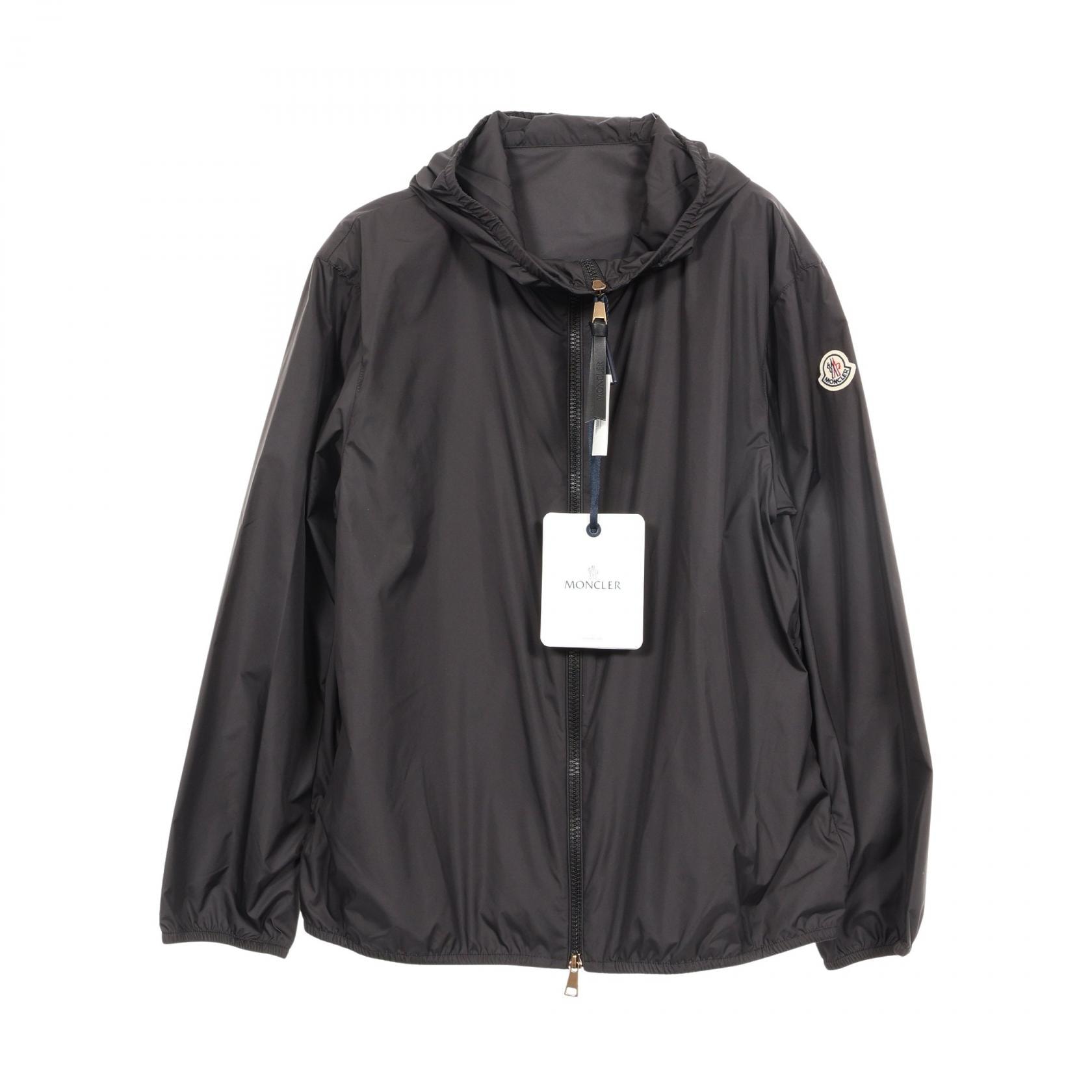 モンクレール MONCLER FEGEOS ウィンドブレーカー フード付き ブルゾン 衣料品 アウター ポリエステル レディース ブラック系 L10931A001439991 【新品】
