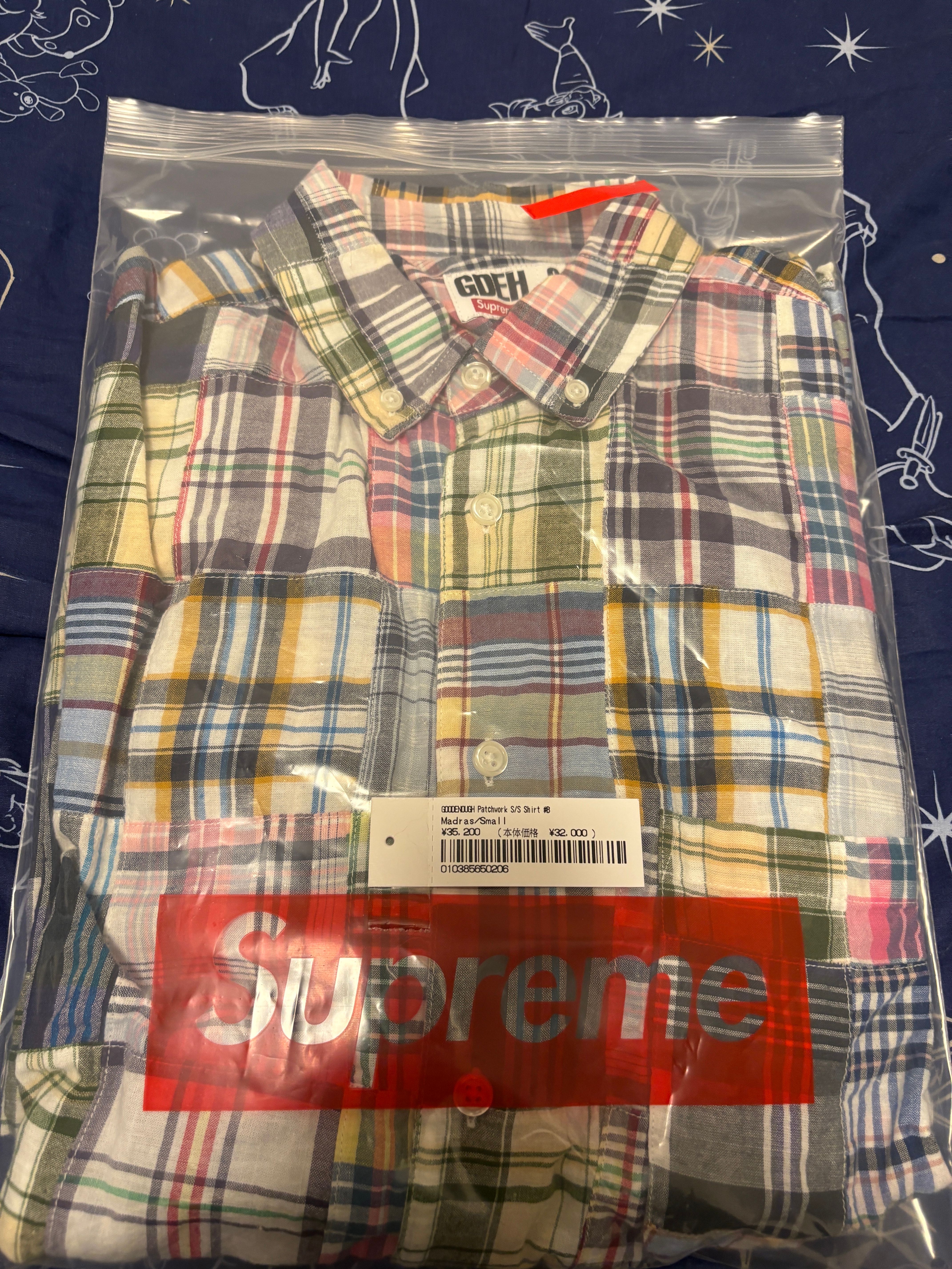 Supreme x GOODENOUGH Patchwork S/S Shirt 