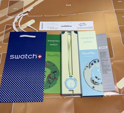 Swatch x Audemars Piguet Royal Pop Blaue Acht "Light Green"