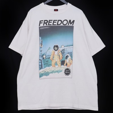 SAINT Mxxxxxx 24SS x FREEDOM Astro Short Sleeve T-Shirt "White"