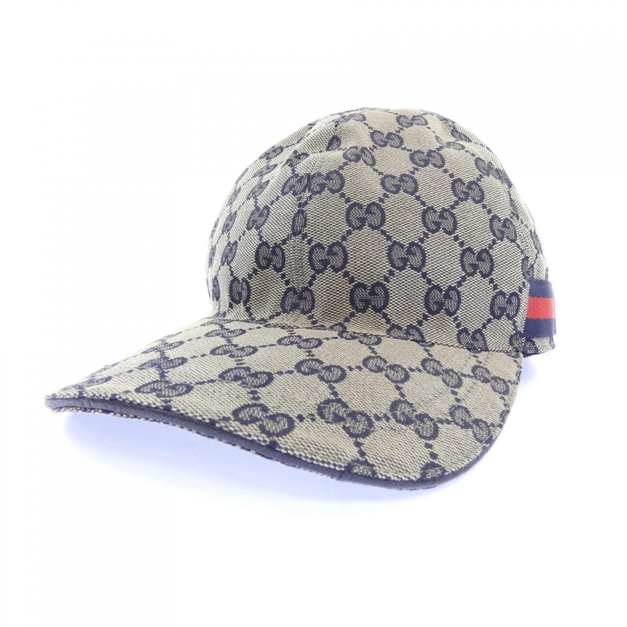 グッチ GUCCI ウェブストライプ付きオリジナルGGキャンバスベースボール 696845 4HAQQ キャップ