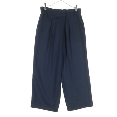 美品 BEAMS HEART ビームスハート ワイドパンツ M ネイビー