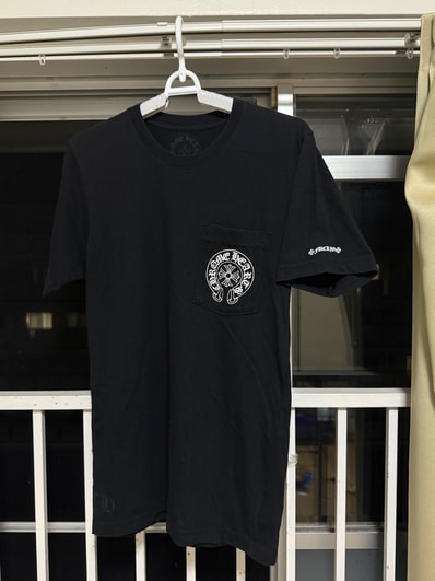 Chrome Hearts Horse Shoe Logo Pocket T-Shirt "Black"