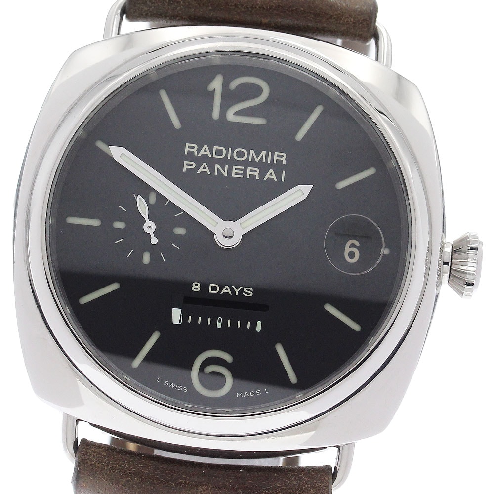 パネライ ラジオミール 8デイズ PAM00268 メンズ 【中古】