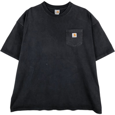 古着 カーハート Carhartt バックプリント 半袖 ポケットTシャツ メンズXXL相当/eaa621628