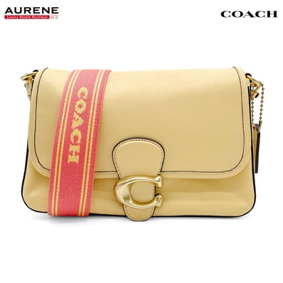 COACH コーチ ソフト タビー 26 2WAY ショルダーバッグ
ストラップ3本付 C9804 スムースレザー イエロー レディース
【中古】