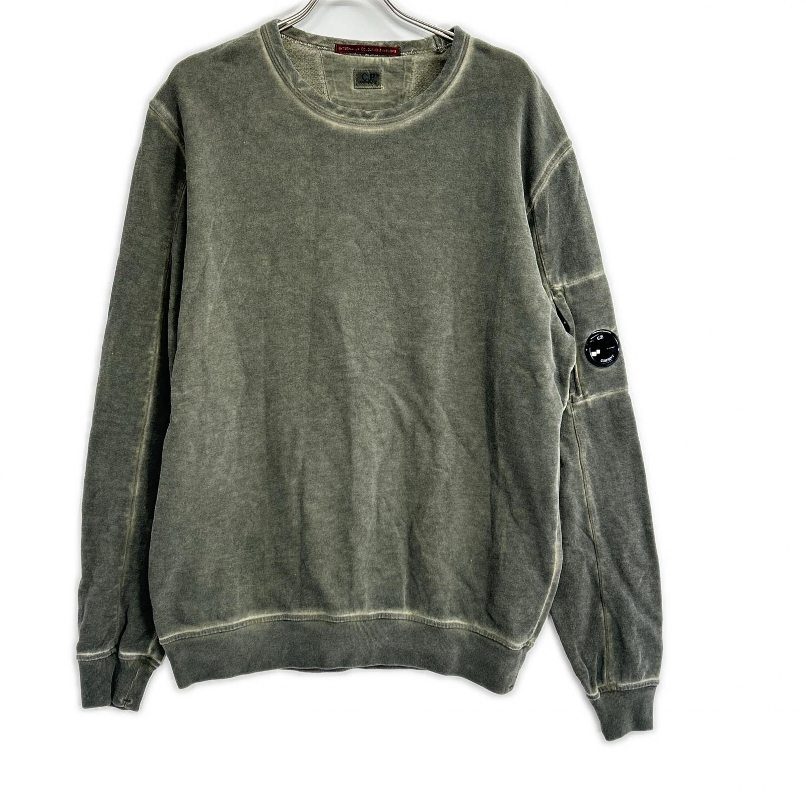 シーピーカンパニー 10CMSS197A グレー クルーネック ICEレンズスウェットシャツ XL