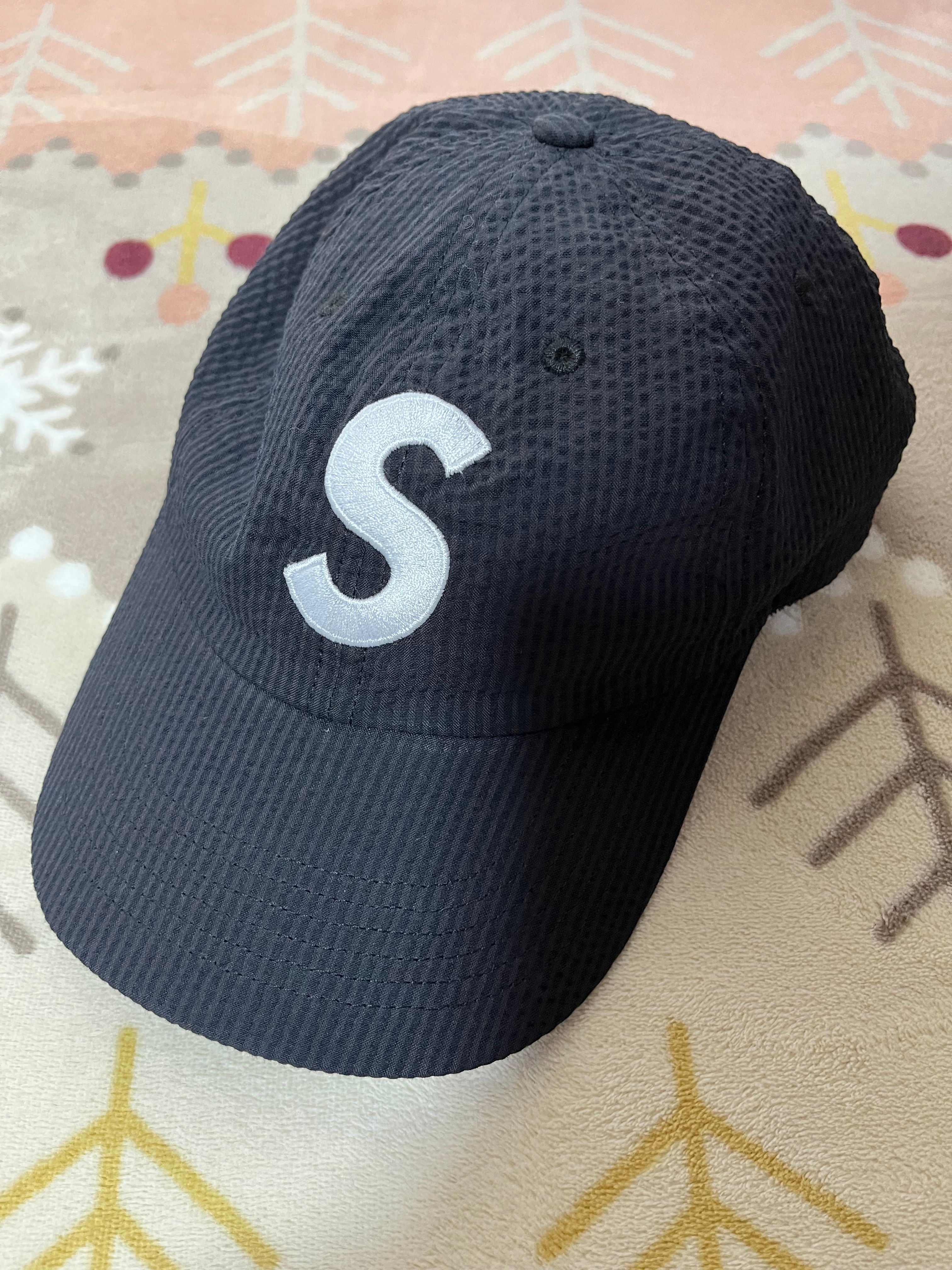 Supreme Seersucker S Logo 6-Panel 