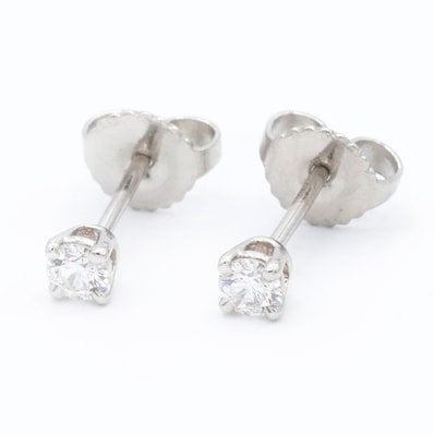 TIFFANY&Co. ティファニー ピアス ダイヤモンド プラチナ PT950 ジュエリー レディース メンズ ユニセックス 箱・袋付属