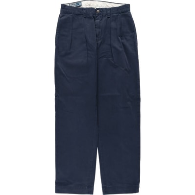 古着 ラルフローレン Ralph Lauren POLO by Ralph Lauren ETHAN PANT ツータック チノパンツ メンズw31相当/eaa644097