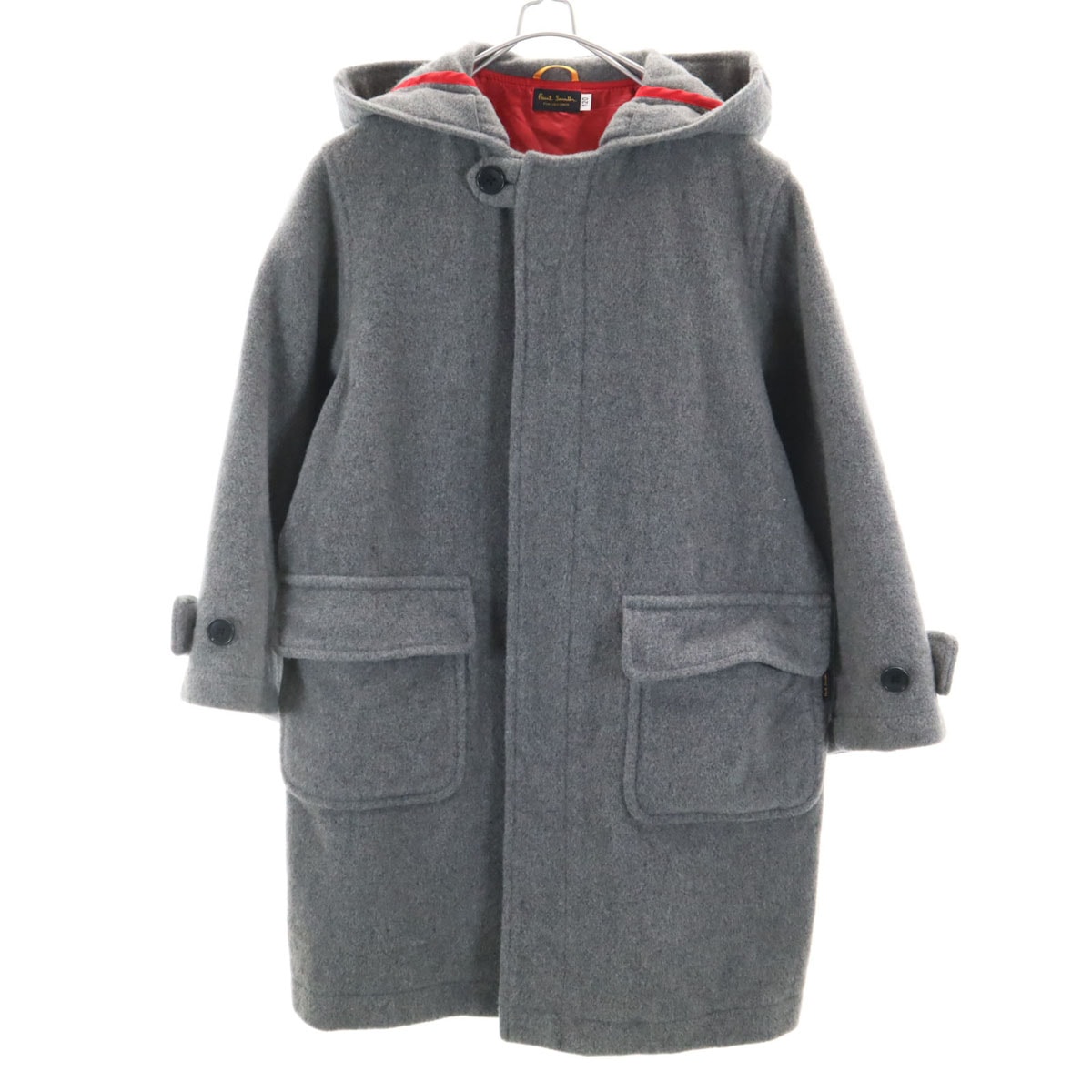 Paul Smith ポールスミス ウールブレンド コート 120 グレー for children