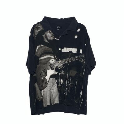 Bob Marley Open Collar Shirt