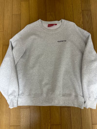 Supreme Nyc Crewneck "Ash Grey"