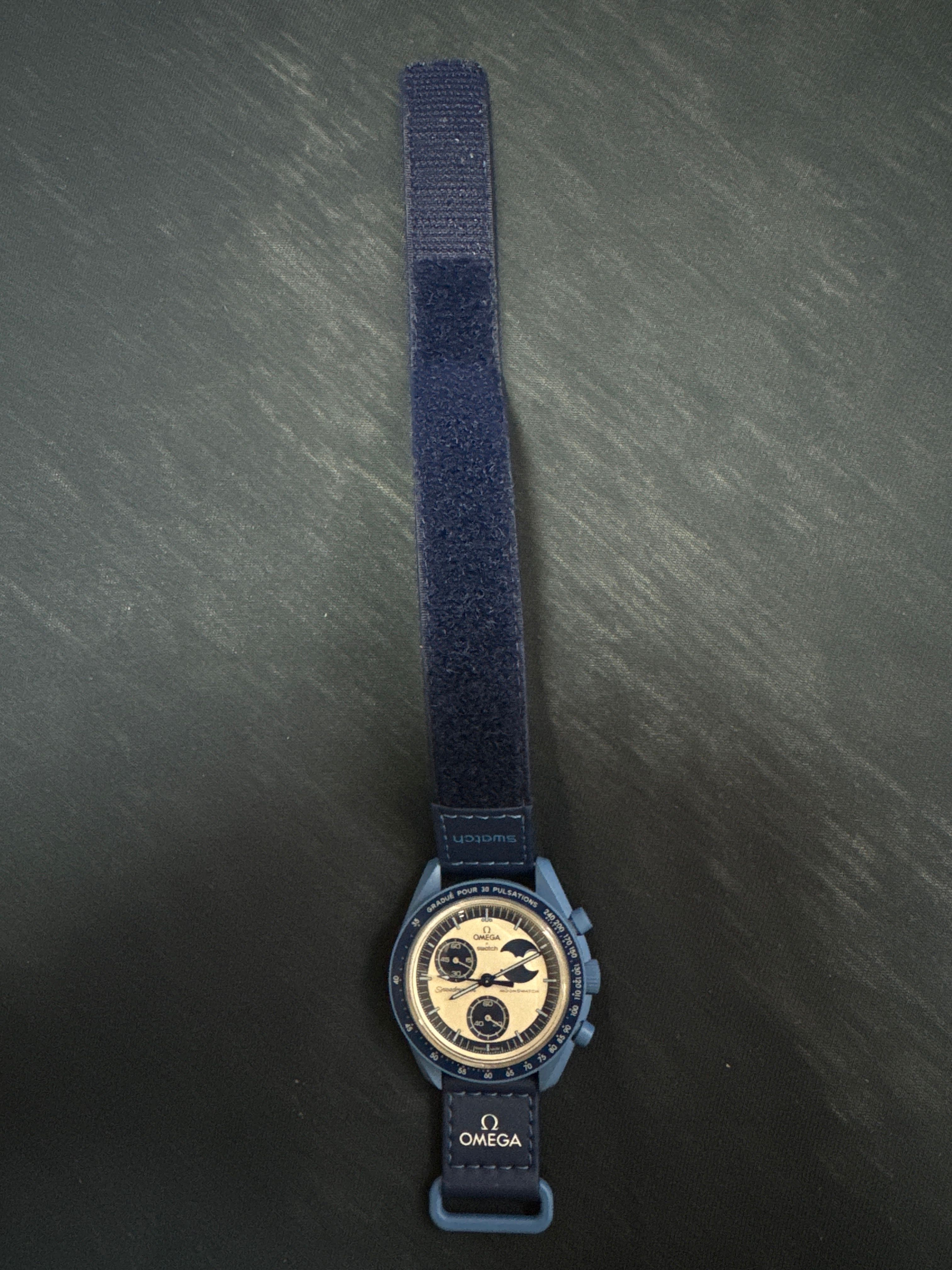 Swatch x OMEGA Mission to The Super Blue Moonphase "Blue"