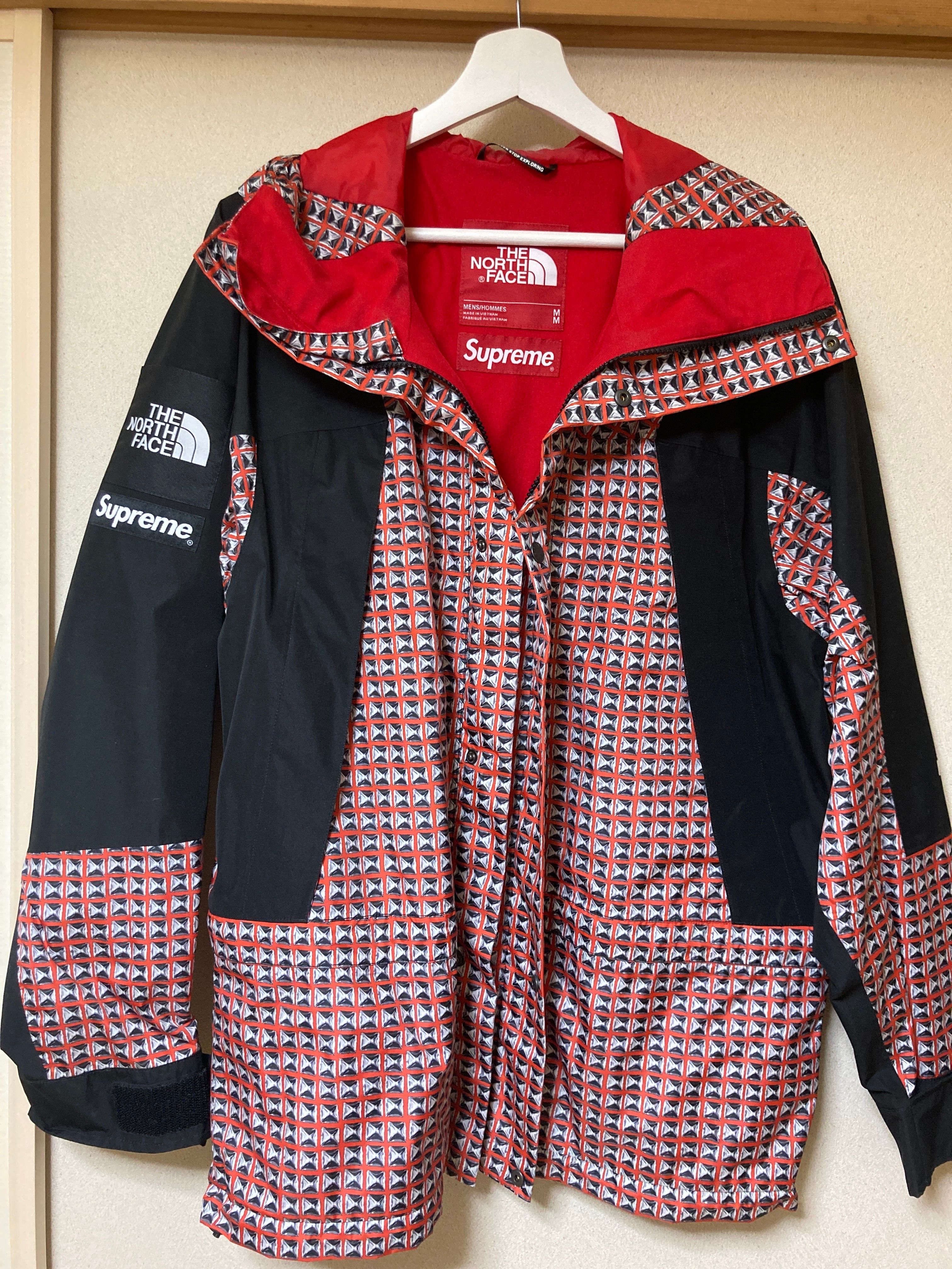 Supreme x The North Face Studded Mountain Light Jacket "Red"