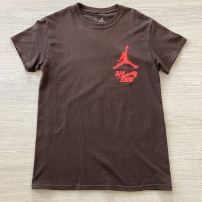 Air Jordan x Travis Cactus Jack Highest T Shirt "Brown"