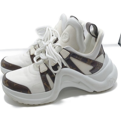 ルイヴィトン LVアークライト・アスレチック モノグラムキャンバス スニーカー/ 36