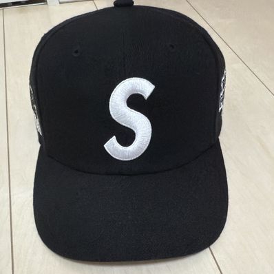 Supreme World Famous S Logo 6-Panel "Black"
