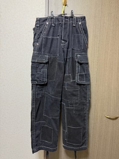Supreme x True Religion Patchwork Cargo Pant "Black"