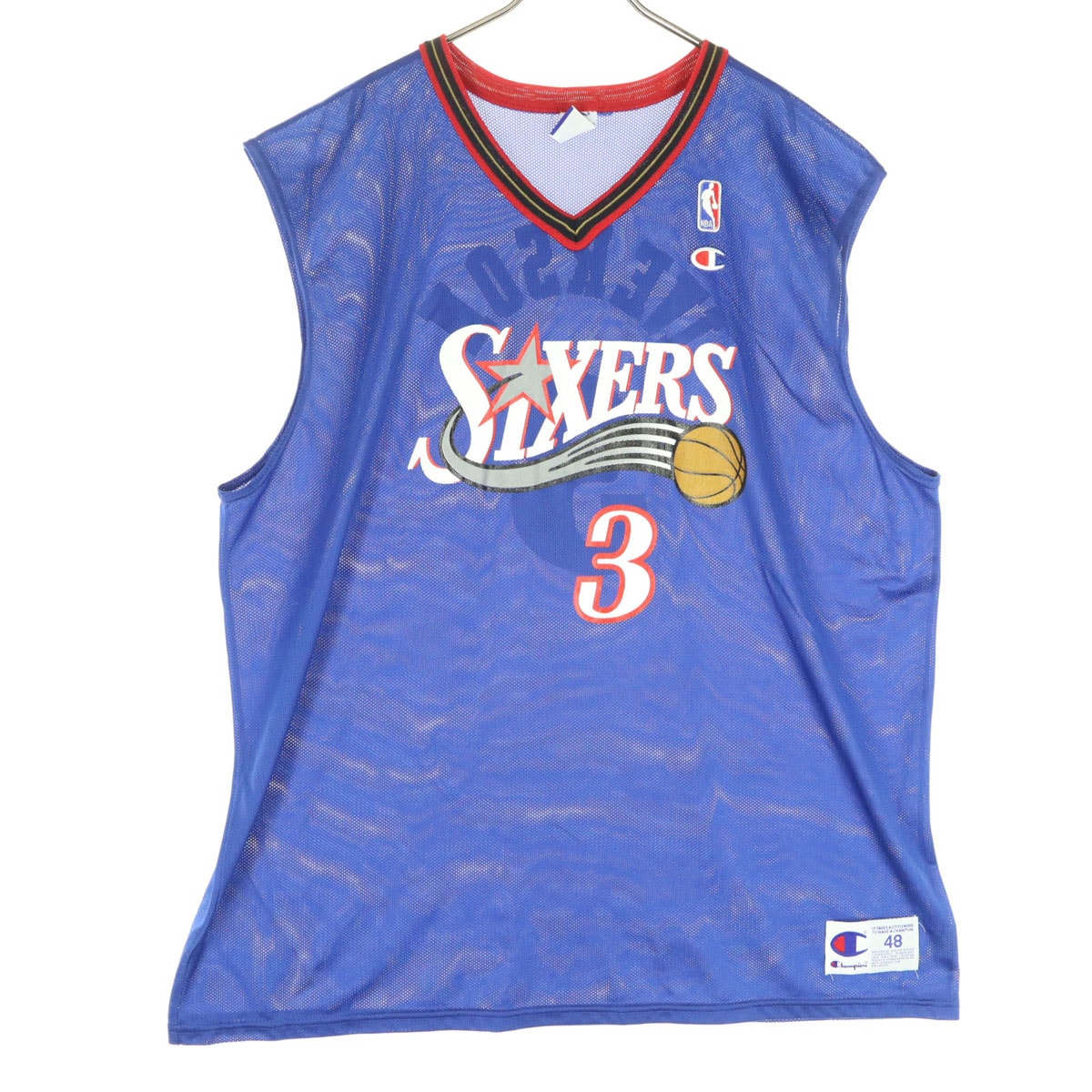 美品 Champion チャンピオン 90s 00s バスケットボール ノースリーブ ユニフォーム