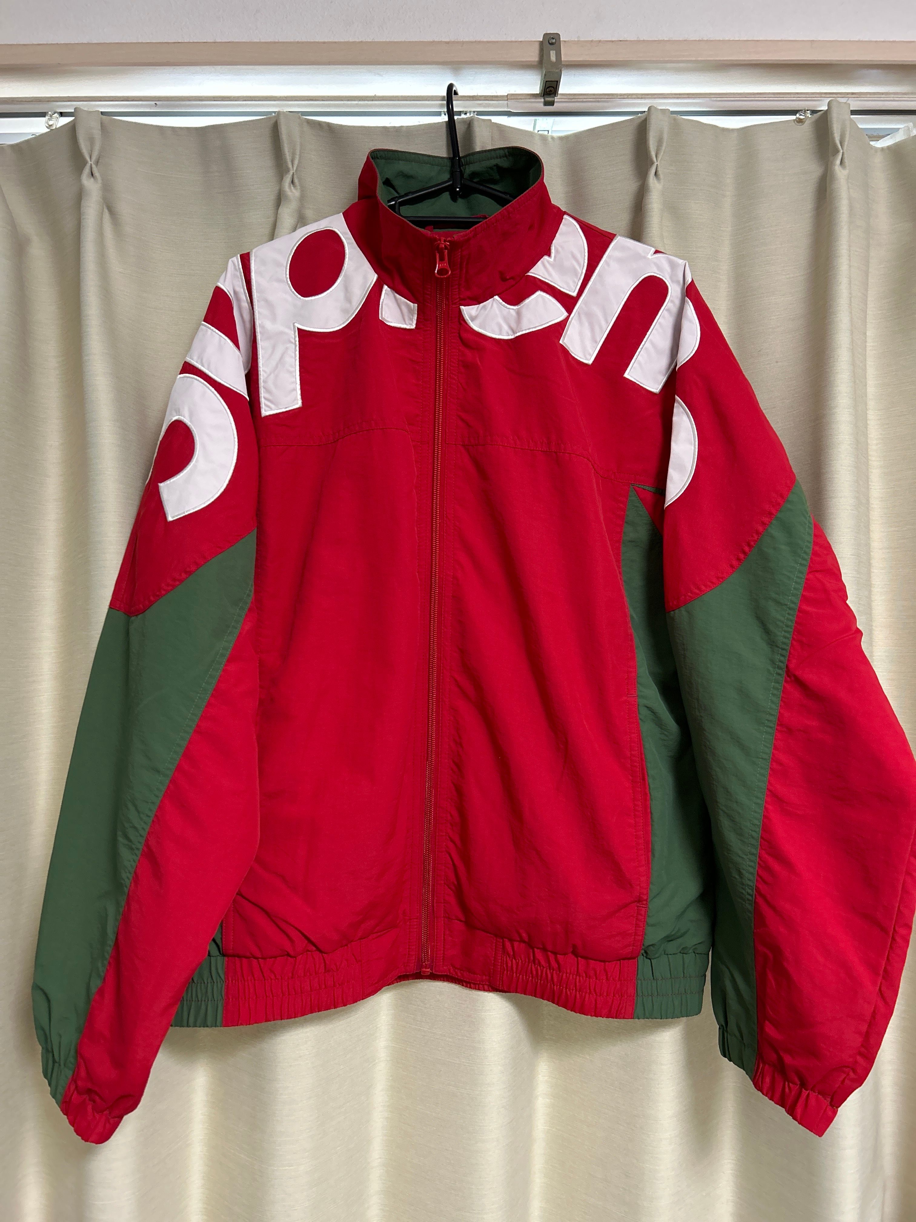 Supreme Shoulder Logo Track Jacket "Red"
