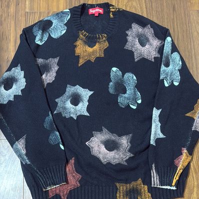 Supreme Nate Lowman Sweater "Black"