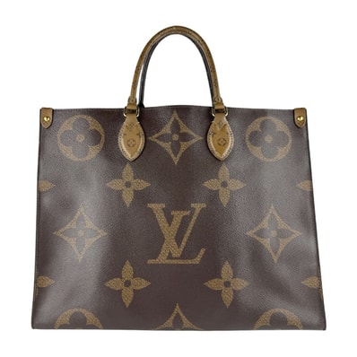 ルイ ヴィトン LOUIS VUITTON ハンドバッグ モノグラム ジャイアント オンザゴーGM/モノグラム ジャイアント ブラウン ユニセックス M44576【中古】 z9830