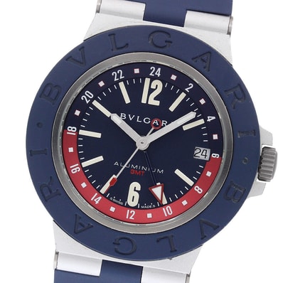 ブルガリ アルミニウム BB40ATGMT メンズ 【中古】