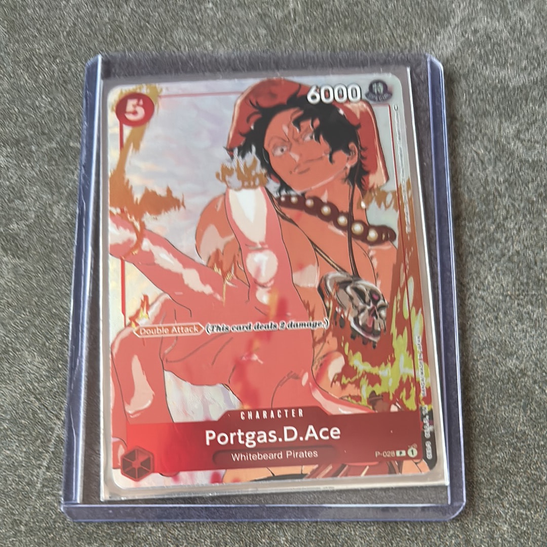 PSA10】ポートガス・D・エース P [P-028] (プロモーションカードセット