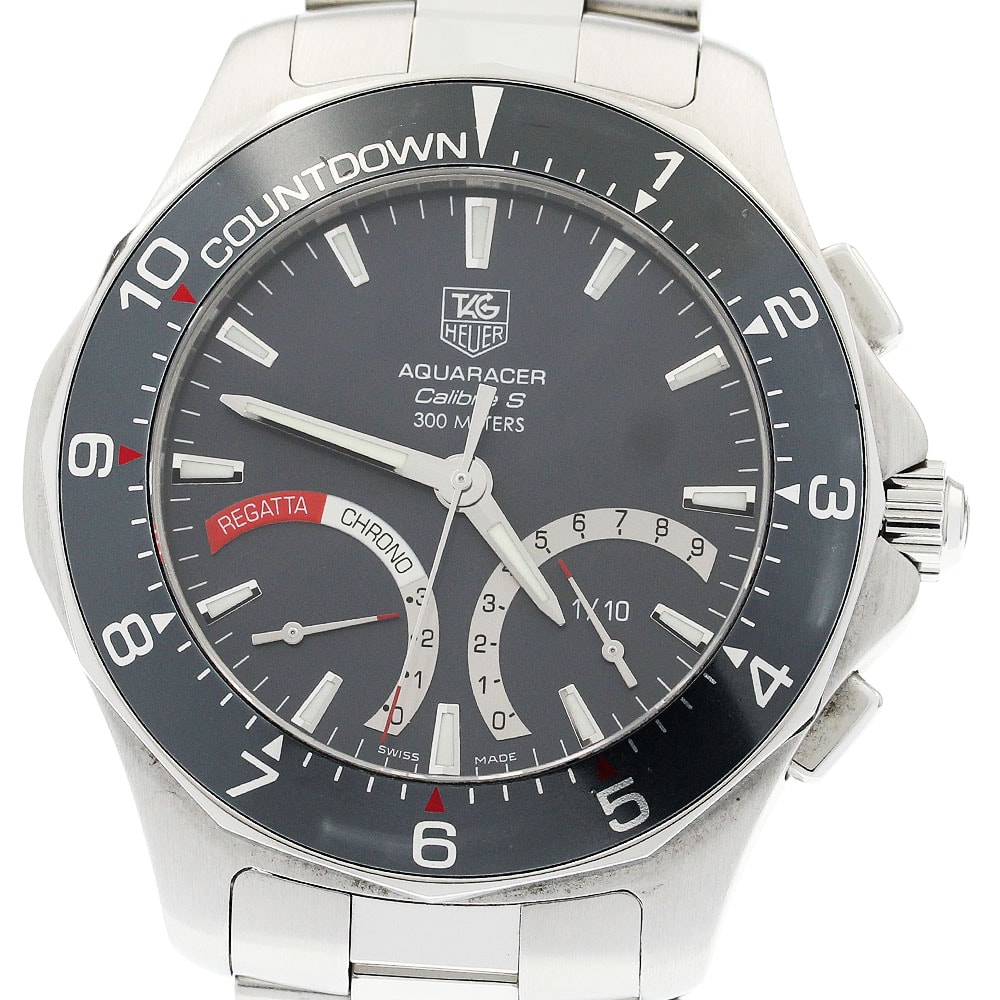 タグホイヤー アクアレーサー レガッタ キャリバーS メンズ 【中古】