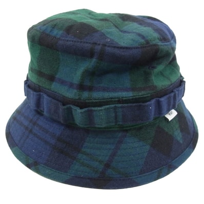 WTAPS Jungle 01 / Hat / Cotton. Flannel. Textile. Crst "Green"