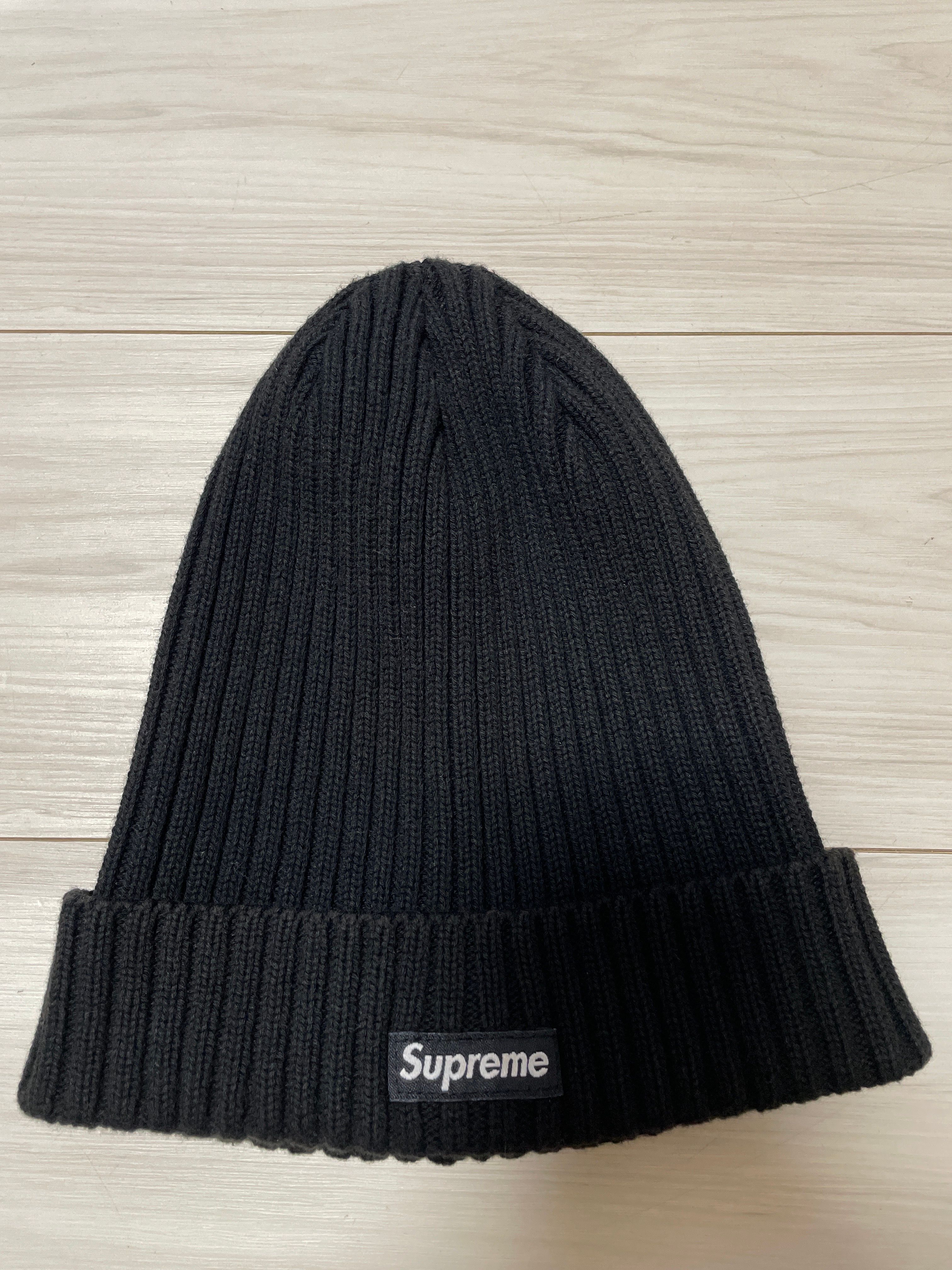 Supreme Overdyed Beanie "Black"(20SS)