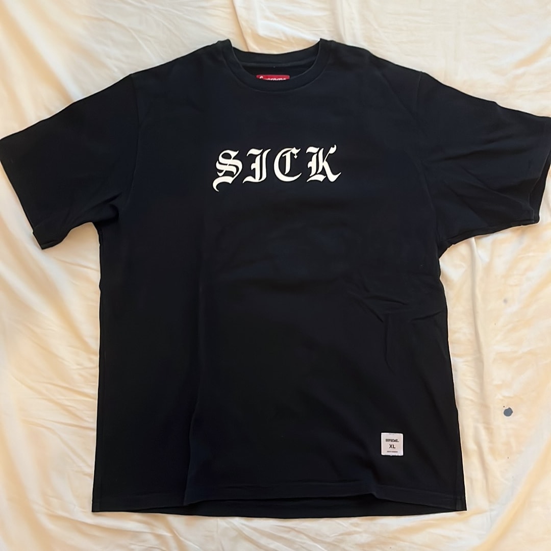 Supreme Sick S/S Top "Black"
