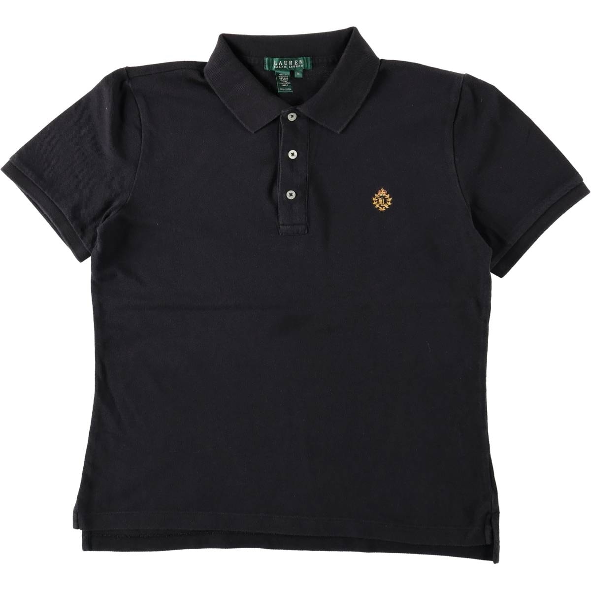 古着 ラルフローレン Ralph Lauren LAUREN ローレン 半袖 ポロシャツ レディースM相当/eaa668403