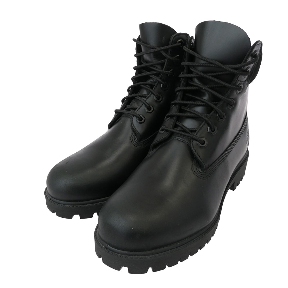 Timberland ティンバーランド ブーツ 751425-10-24 6inch PREMIUM WATER ヘリテージ ウォータープルーフ ブーツ ブラック系 26.0cm【極上美品】【中古】