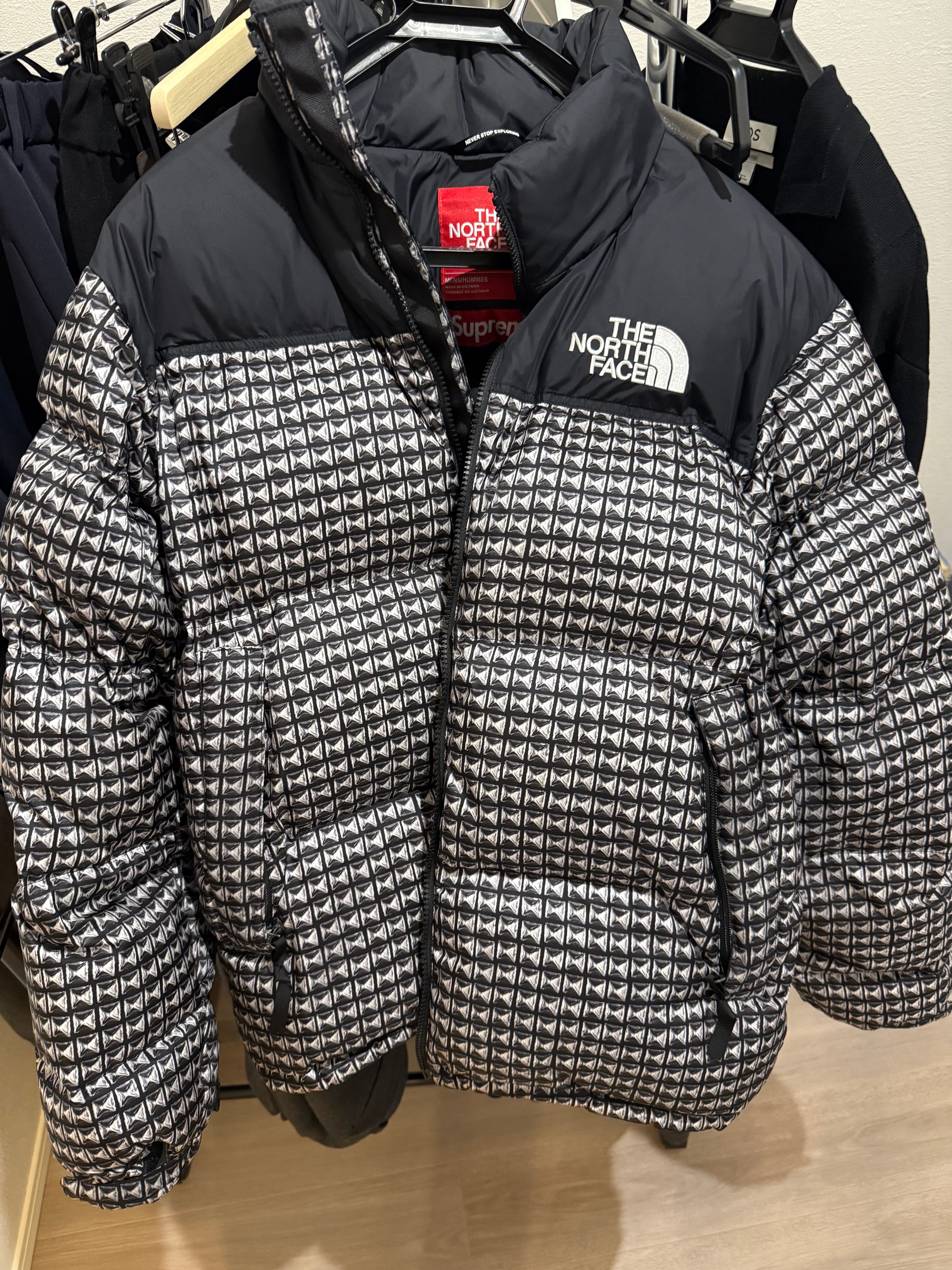Supreme x The North Face Studded Nuptse Jacket "Black"