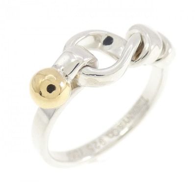 【ヴィンテージ】ティファニー フラットワイヤーラブノット リング