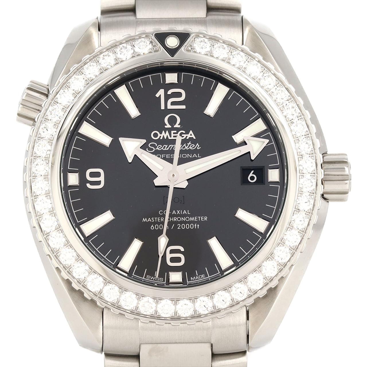 【新品】オメガ シーマスタープラネットオーシャン/D 215.15.40.20.01.001 SS 自動巻