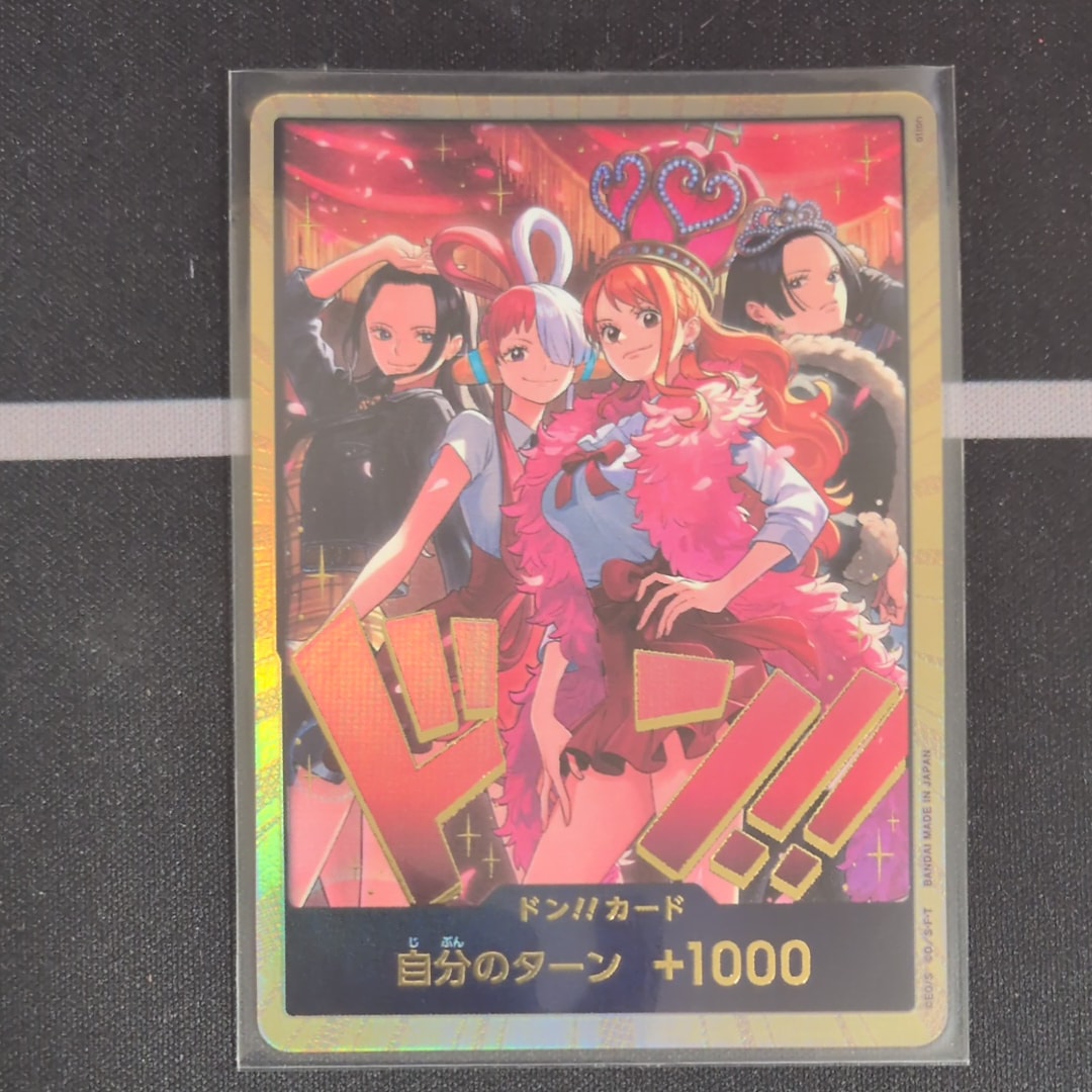 PSA10】ドン!!カード : ロビン&ウタ&ナミ&ハンコック スーパーパラレル