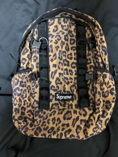 Supreme 20FW Backpack 21L "Leopard"