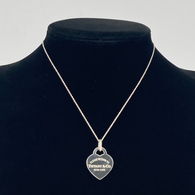 TIFFANY&Co.(ティファニー) リターン トゥ ティファニー ハート タグ Ag925 ネックレス 7.24g シルバー