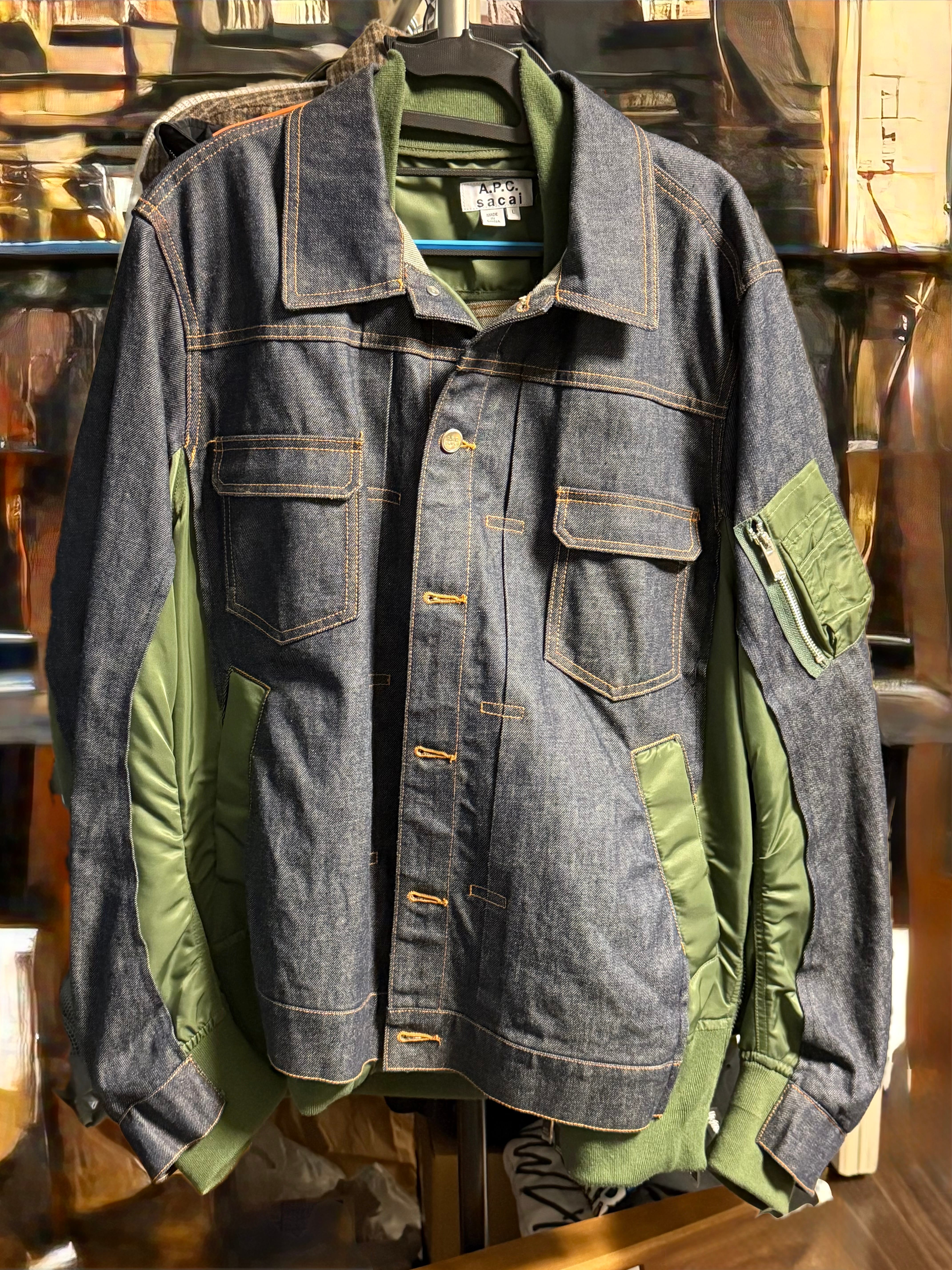 sacai x Carhartt WIP Nylon Twill x Duck Blouson 